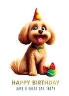 Happy Birthday Folio Hond